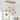 7-Light Cluster Glass Island Pendant Electroplated Globe Chandelier Dining Kitchen - 41.7 in