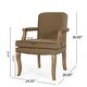 preview thumbnail 24 of 38, Drouin Upholstered Dining Chair (Set of 4) by Christopher Knight Home