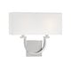 preview thumbnail 4 of 9, Savoy House Rhodes 2 Light 12" Tall Wall Sconce