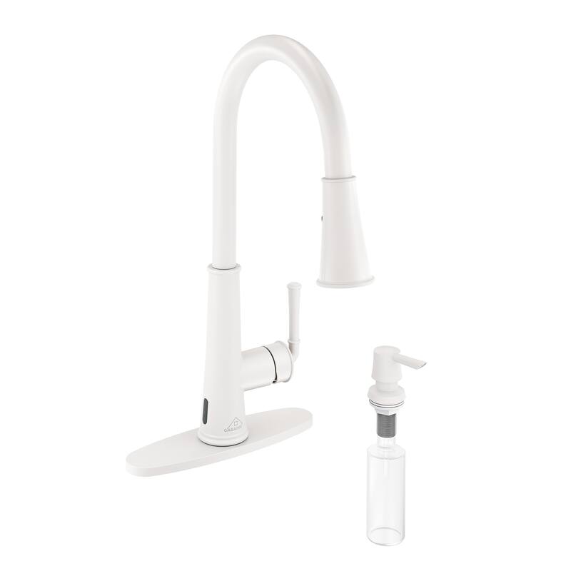 Pull Down Sprayer Kitchen Faucet with Touchless Sensor