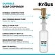 preview thumbnail 4 of 16, Kraus KSD-54 Boden Deck Mounted Soap and Lotion Dispenser with 17 oz