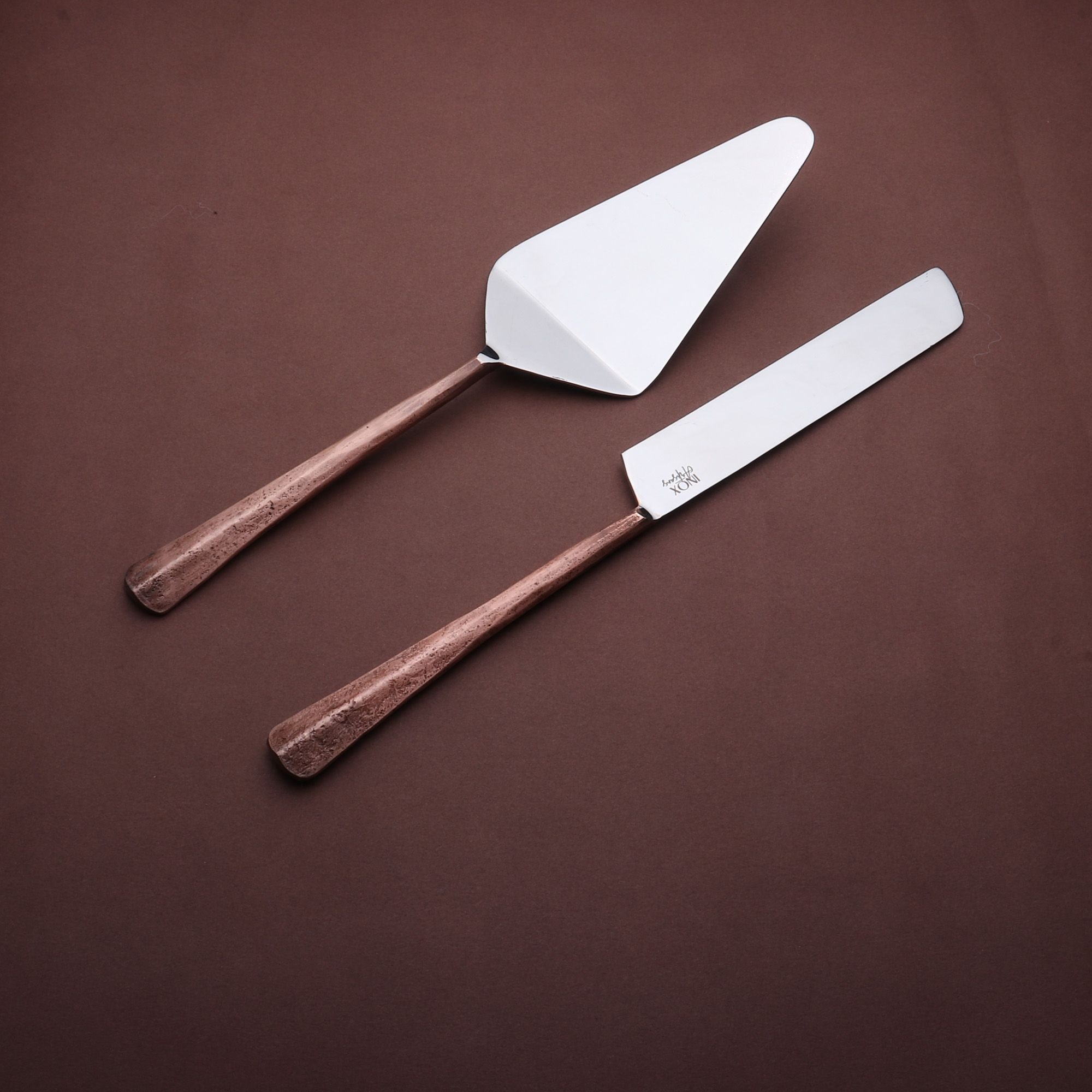 Copper cake new arrivals cutting set