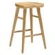 preview thumbnail 13 of 28, Saville Backless Wood Counter Stools - Set of 2