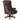 Tobiaas Leather Office Chair, Brown