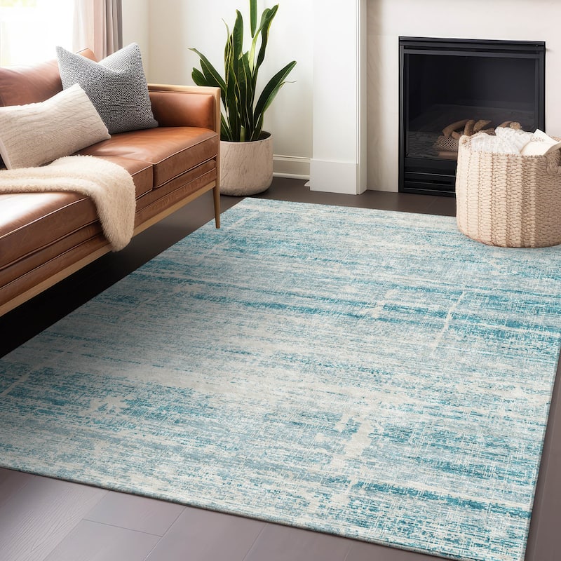 Premium Washable Super Soft Modern Solid Mayfield Rug