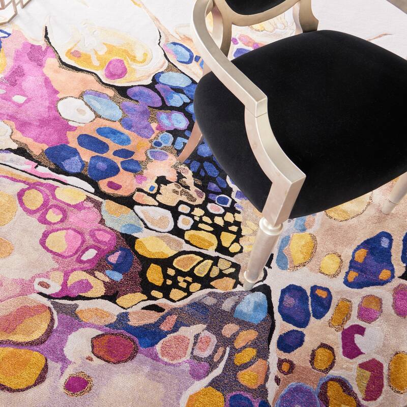 Nourison Prismatic Modern Abstract Floral Area Rug