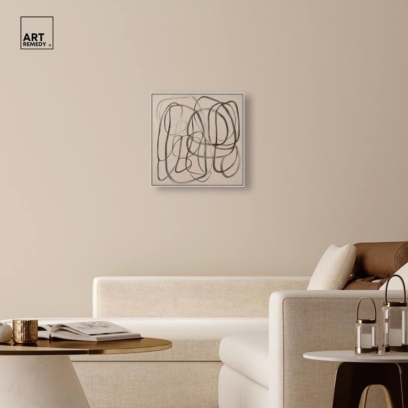 Unbroken Line II Canvas by Art Remedy