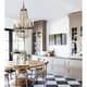 preview thumbnail 2 of 6, 8 - Light Retro Empire Conical Wood Bead Chandelier
