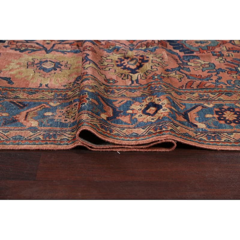 Pre-1900 Antique Sultanabad Ziegler Persian Wool Area Rug Hand-knotted - 10'2" x 12'2"