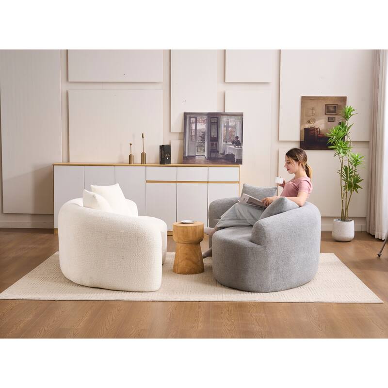 Loveseat Sofa Couch 2-Seater Sofa Couch for Living Room, Chic 2-Seater Settee for Apartments Bedroom