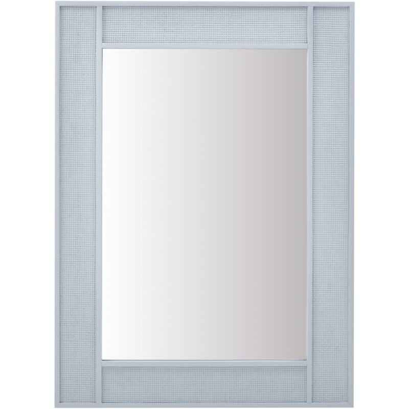 James Martin Vanities D225-M28 Solene 28"W x 38"H Rectangular Flat - Serenity Blue - Serenity Blue