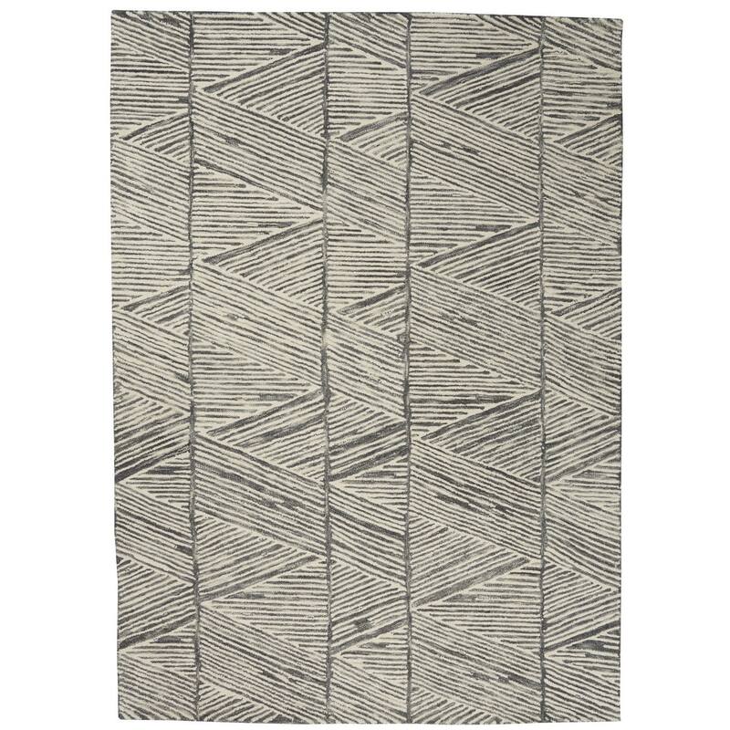 Faziv Power Loomed Abstract Modern Soft Area Rug By HomeRoots