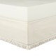 preview thumbnail 8 of 10, Lush Decor Boho Fringe 15-Inch Tailored Drop Easy Fit Bedskirt