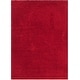 preview thumbnail 128 of 202, SAFAVIEH Laguna Shag Verdiana Solid Color 2-inch Thick Rug. 5'3" x 7'6" - Red