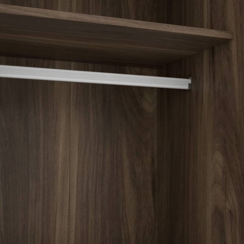 Nestfair 3-Door Shutter Wardrobe with Shelves