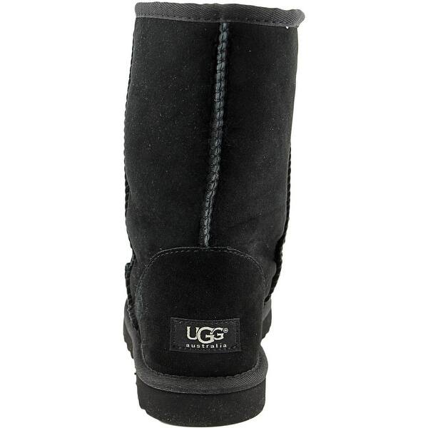 Shop Ugg Australia Classic Short Women Round Toe Suede Black