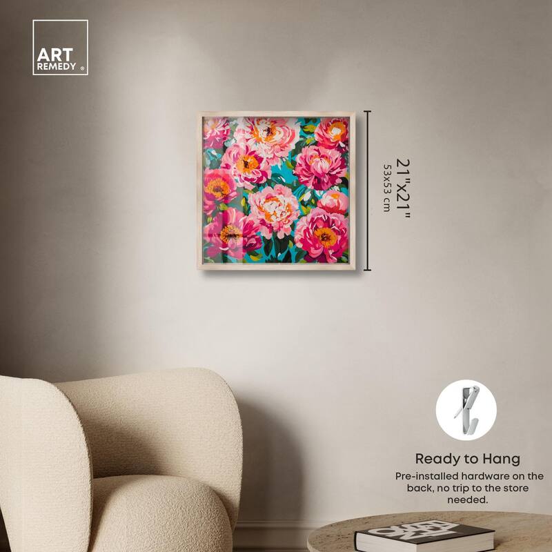 Maximalist Bloom Shadowbox by Art Remedy