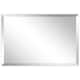 Frameless Beveled Prism Wall Mirror - Clear
