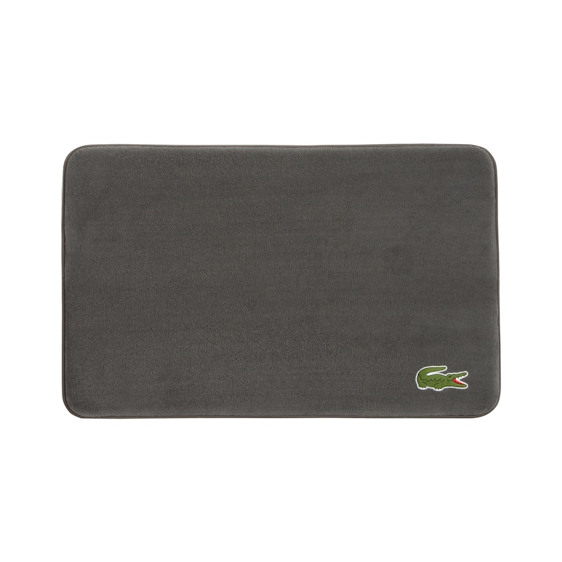 Lacoste Croc Memory Foam Non-Slip Bath Rug