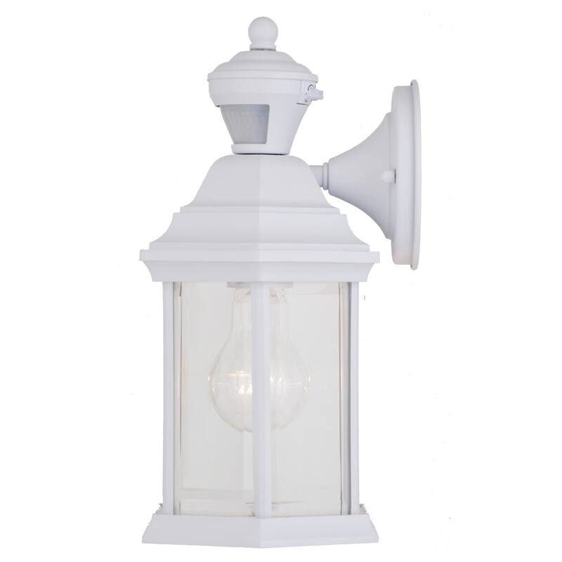 Vaxcel Lighting T0730 Auburn 12" Tall Outdoor Wall Sconce with Clear