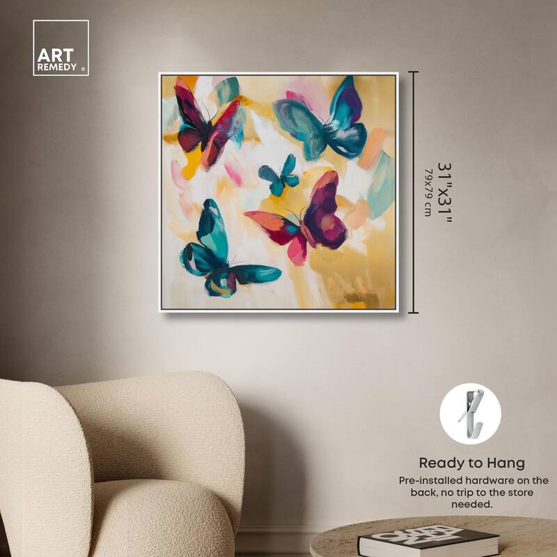 Wings in Waltz I Canvas by Art Remedy