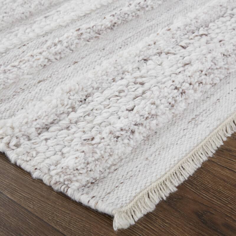 Zume Stain Resistant Woven Area Rug By HomeRoots - 2' x 3'