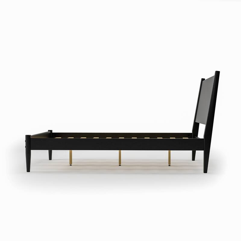 Mid-Century Panel Bed