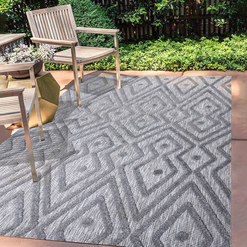 JONATHAN Y Salines Moroccan Diamond Indoor/Outdoor Area Rug