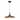 Elite Living Modern Ceiling Pendant Light 14" 1-light (Black/White)