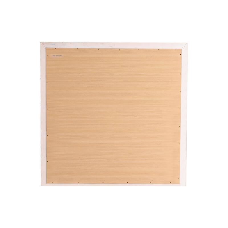 Solid Wooden Framed Square Dresser Mirror - 41" - White