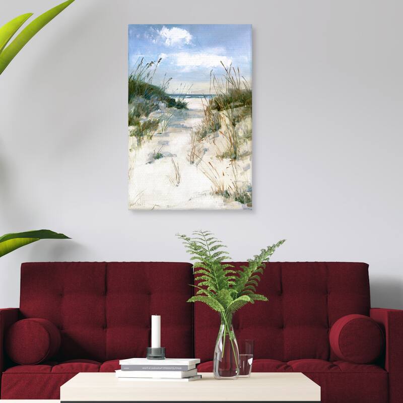 Dune View by Sally Swatland Canvas Art Print