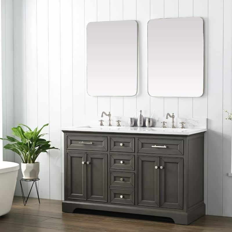 Sudio Design Thompson 54" Double Bathroom Vanity