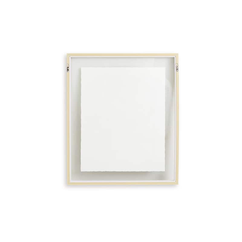 Signature Design by Ashley Bryneford Green/White Wall Art (Set of 4)