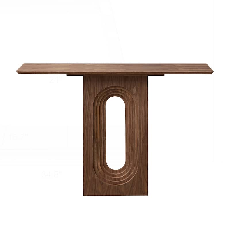 Stylish Narrow Console Table with Modern Design for Various Rooms