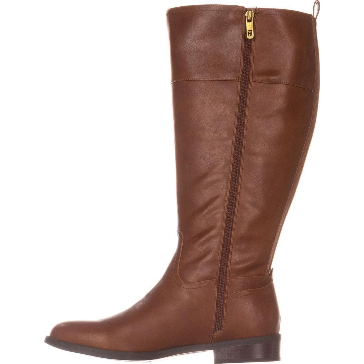 tommy hilfiger ilia wide calf riding boots