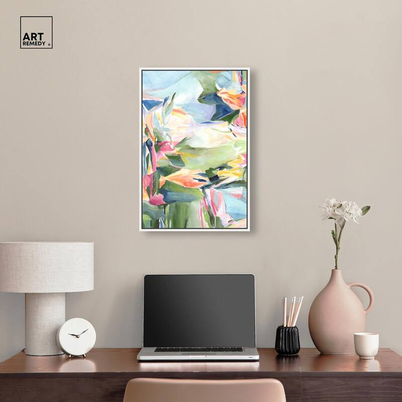 Sunkissed Garden Canvas by Art Remedy