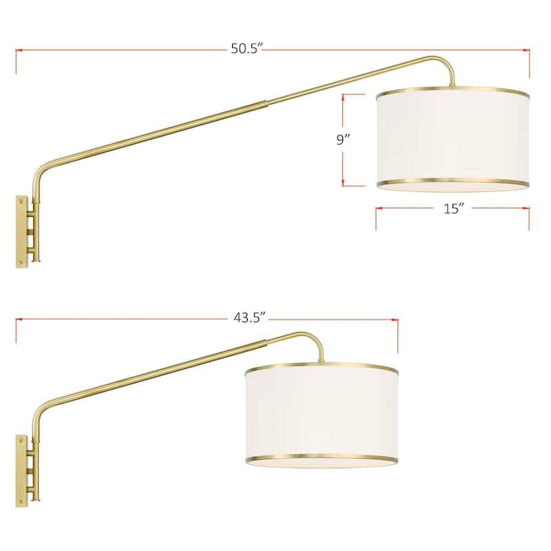 Crystorama Lighting Group MAL-601 Mallory 22" Tall Wall Sconce