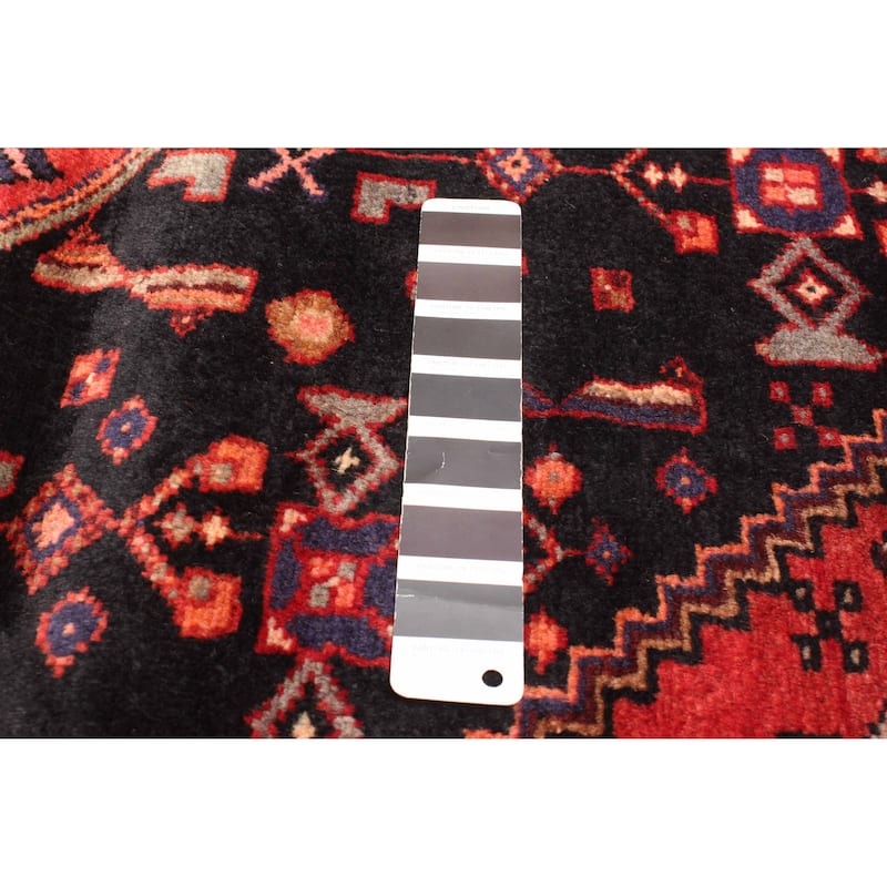 ECARPETGALLERY Hand-knotted Anadol Black Wool Rug - 4'5 x 7'11