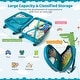 preview thumbnail 14 of 29, Costway 16” Carry-on Suitcase & 13” Backpack with 4 Spinner Wheels & - See Details