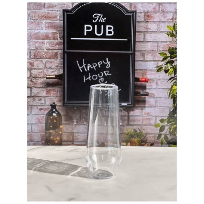 Tritan Lexington Plastic Champagne Flutes Set of 4