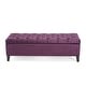 preview thumbnail 25 of 88, Ottilie Button-tufted Storage Ottoman Bench by Christopher Knight Home