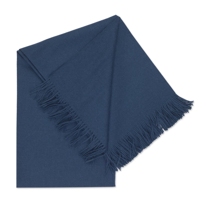 Novica Handmade Blissful Dream In Teal Throw
