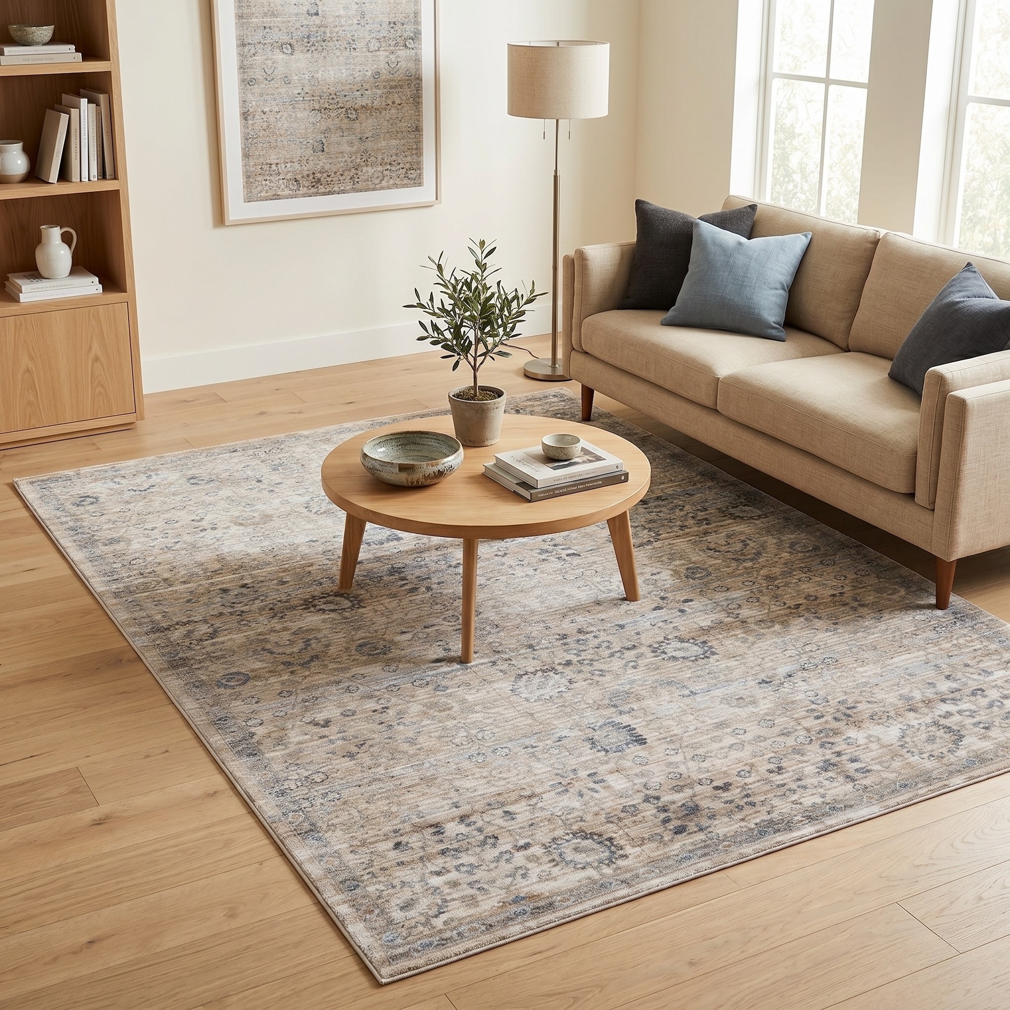 MDA Rugs Pure Luxe Collection Oriental Traditional Area Rug