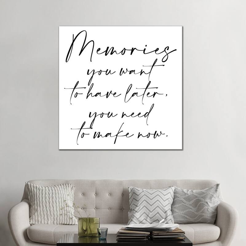 iCanvas "Memories V" by Kimberly Allen Canvas Print
