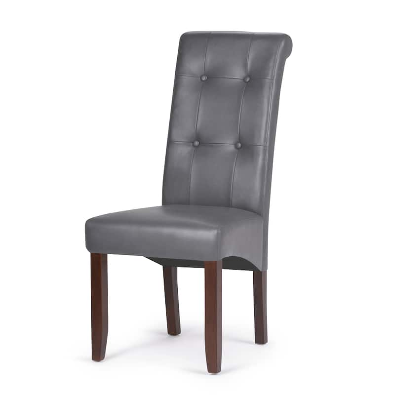 WYNDENHALL Essex Deluxe Tufted Parson Chair (Set of 2) - 18.9"w x 19.3"d x 42.1"h