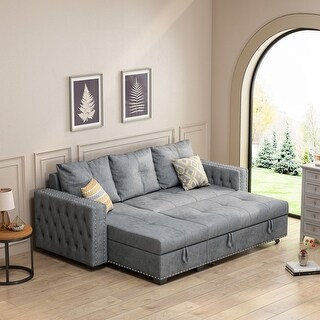 Reversible Sleeper Sectional Storage Sofa Bed - Bed Bath & Beyond ...