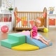 preview thumbnail 4 of 5, Colorful 4-Piece Soft Kids Indoor Climbing Set,Lightweight Playtime Corner Climber for Active Play - Multi-Color
