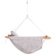 preview thumbnail 3 of 8, Light Grey 3 Modes Canvas Hammock Swing with 5-Point Harness Ideal Gift for Kids - 27.56 x 15.75 x 7.87 in