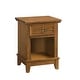 preview thumbnail 2 of 6, Arts and Crafts Cottage Oak Nightstand