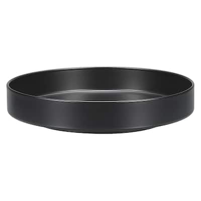 Lazy Susan Organizer Rotating Spice Rack Turntable for Cabinet Pantry - Black